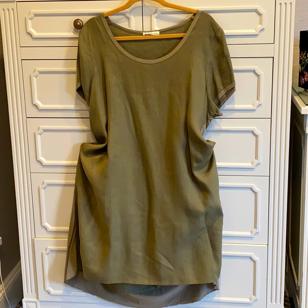 Linen Dress with pockets